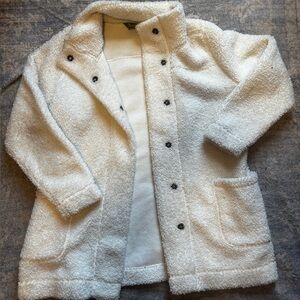 Natural Reflections Cream Teddy Jacket